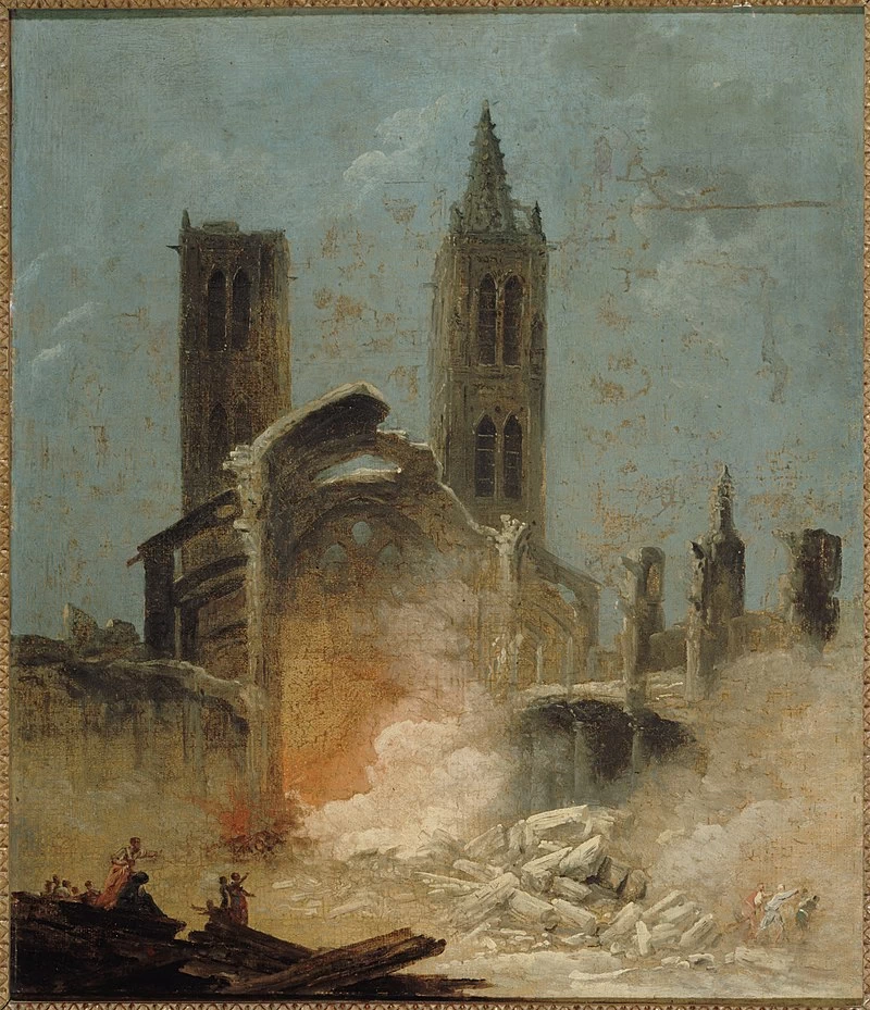 Demolizione di Saint - Jean, en, Grève, Musée Carnavalet